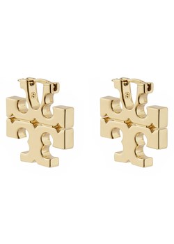 Tory Burch Kolczyki Eleanor Hidden Hoop Earring 157956 Złoty ze sklepu MODIVO w kategorii Kolczyki - zdjęcie 182629429