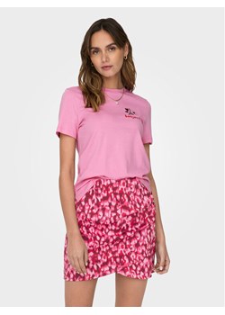 ONLY T-Shirt Kita 15316574 Fioletowy Regular Fit ze sklepu MODIVO w kategorii Bluzki damskie - zdjęcie 182629436