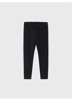Mayoral Spodnie materiałowe 4502 Czarny Slim Fit ze sklepu MODIVO w kategorii Spodnie chłopięce - zdjęcie 182629505