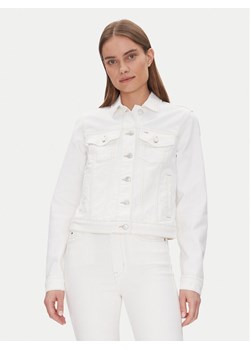 Tommy Jeans Kurtka jeansowa Classic Trucker Jacket Bi8194 DW0DW20121 Biały Regular Fit ze sklepu MODIVO w kategorii Kurtki damskie - zdjęcie 182629557