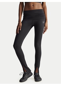 adidas by Stella McCartney Legginsy Stella McCartney TrueStrength IW0515 Czarny Regular Fit ze sklepu MODIVO w kategorii Spodnie damskie - zdjęcie 182629715