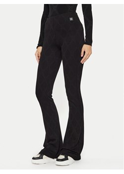 Hugo Spodnie materiałowe Nalentine 50517151 Czarny Slim Fit ze sklepu MODIVO w kategorii Spodnie damskie - zdjęcie 182629846