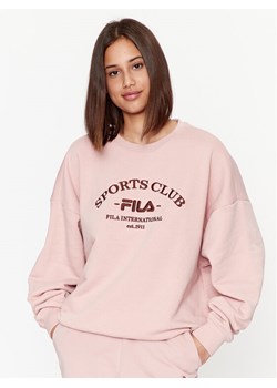 Fila Bluza FAW0593 Różowy Regular Fit ze sklepu MODIVO w kategorii Bluzy damskie - zdjęcie 182629985