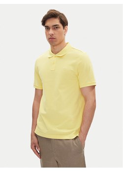 Mustang Polo Palco 1016503 Żółty Regular Fit ze sklepu MODIVO w kategorii T-shirty męskie - zdjęcie 182630035