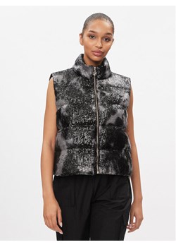 Liu Jo Sport Bezrękawnik TA4061 J4623 Czarny Regular Fit ze sklepu MODIVO w kategorii Kamizelki damskie - zdjęcie 182630189