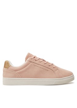 Tommy Hilfiger Sneakersy Color Pop Court Sneaker FW0FW08282 Różowy ze sklepu MODIVO w kategorii Buty sportowe damskie - zdjęcie 182630469