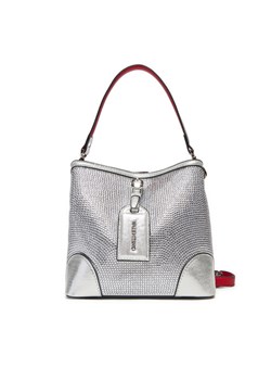 Valentino Torebka Label VBS8GW34 Srebrny ze sklepu MODIVO w kategorii Torebki damskie - zdjęcie 182630558