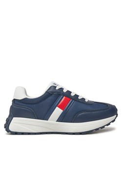 Tommy Hilfiger Sneakersy T3X9-33877-1695X007 S Granatowy ze sklepu MODIVO w kategorii Buty sportowe dziecięce - zdjęcie 182630588