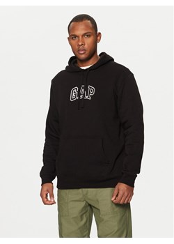 Gap Bluza 609502-00 Czarny Regular Fit ze sklepu MODIVO w kategorii Bluzy męskie - zdjęcie 182630655