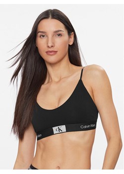 Calvin Klein Underwear Biustonosz top 000QF7216E Czarny ze sklepu MODIVO w kategorii Biustonosze - zdjęcie 182630699