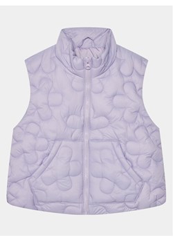 United Colors Of Benetton Kamizelka 2W36CN04H Fioletowy Regular Fit ze sklepu MODIVO w kategorii Kamizelki dziewczęce - zdjęcie 182630755