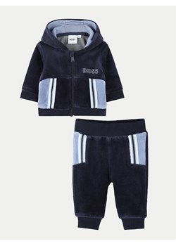 Boss Dres J51058 Granatowy Regular Fit ze sklepu MODIVO w kategorii Odzież dla niemowląt - zdjęcie 182630966