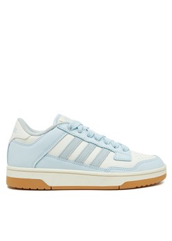 adidas Sneakersy Rapid Court Low JR3163 Błękitny ze sklepu MODIVO w kategorii Buty sportowe damskie - zdjęcie 182630985