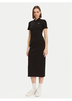 Lacoste Sukienka codzienna EF9622 Czarny Slim Fit ze sklepu MODIVO w kategorii Sukienki - zdjęcie 182631067