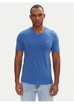 Tommy Jeans T-Shirt Jaspe DM0DM20364 Niebieski Slim Fit ze sklepu MODIVO w kategorii T-shirty męskie - zdjęcie 182631076