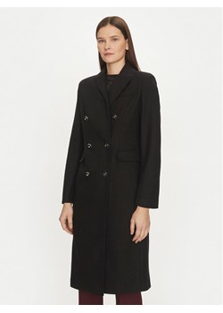 Motivi Płaszcz wełniany 0041Q200541N Czarny Slim Fit ze sklepu MODIVO w kategorii Płaszcze damskie - zdjęcie 182631175