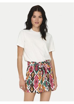 JDY T-Shirt Molly 15311675 Biały Regular Fit ze sklepu MODIVO w kategorii Bluzki damskie - zdjęcie 182631385