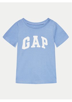 Gap T-Shirt 862123 Niebieski Regular Fit ze sklepu MODIVO w kategorii Bluzki dziewczęce - zdjęcie 182631445
