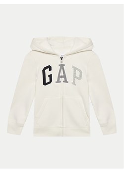 Gap Bluza 875147-03 Écru Regular Fit ze sklepu MODIVO w kategorii Bluzy chłopięce - zdjęcie 182631456