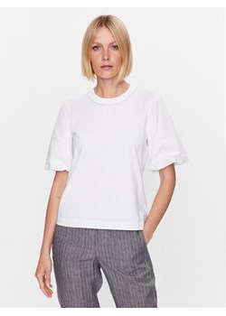 Peserico T-Shirt S06654J0 Biały Regular Fit - id: 0000302644445 - marki Peserico - 182631569 Peserico T-Shirt S06654J0 Biały Regular Fit ze sklepu MODIVO w kategorii Bluzki damskie - zdjęcie 182631569