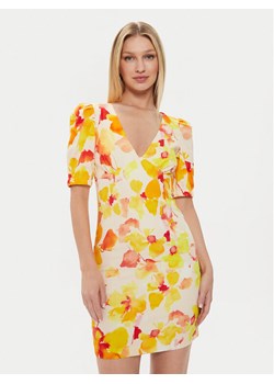 Morgan Sukienka letnia 241-RAMIN.F Żółty Slim Fit ze sklepu MODIVO w kategorii Sukienki - zdjęcie 182631687
