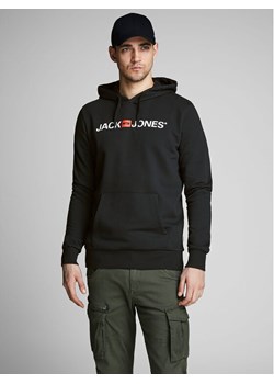 Jack&Jones Bluza Corp Old Logo 12137054 Czarny Regular Fit ze sklepu MODIVO w kategorii Bluzy męskie - zdjęcie 182631697