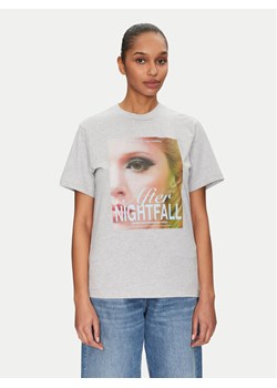 HUGO T-Shirt Vintage 50534545 Szary Boxy Fit ze sklepu MODIVO w kategorii Bluzki damskie - zdjęcie 182631766