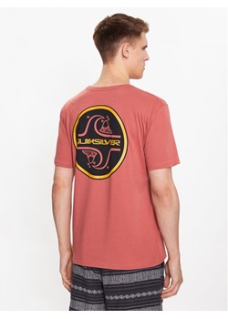 Quiksilver T-Shirt Core Bubble EQYZT07232 Pomarańczowy Regular Fit - id: 2230071342015 - marki Quiksilver - 182631777 Quiksilver T-Shirt Core Bubble EQYZT07232 Pomarańczowy Regular Fit ze sklepu MODIVO w kategorii T-shirty męskie - zdjęcie 182631777