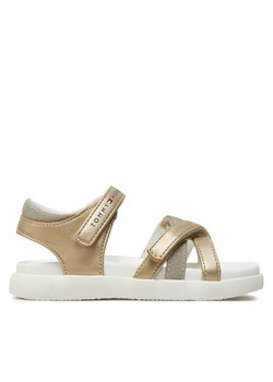 Tommy Hilfiger Sandały T1A2-33236-0569 S Złoty ze sklepu MODIVO w kategorii Sandały dziecięce - zdjęcie 182631795