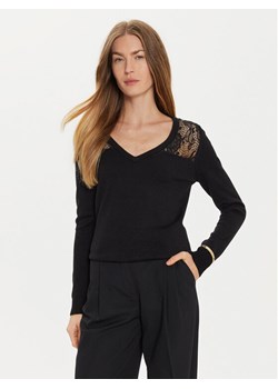 Morgan Sweter 242-MCOURSE Czarny Regular Fit ze sklepu MODIVO w kategorii Swetry damskie - zdjęcie 182631808