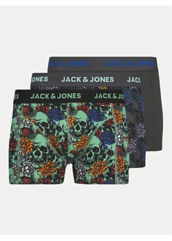Jack&Jones Komplet 3 par bokserek 12260073 Kolorowy ze sklepu MODIVO w kategorii Majtki męskie - zdjęcie 182631815