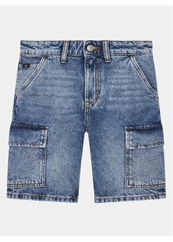 Calvin Klein Jeans Szorty jeansowe Skater IB0IB02004 Niebieski Regular Fit ze sklepu MODIVO w kategorii Spodenki chłopięce - zdjęcie 182631816