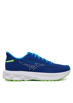 Mizuno Buty do biegania Wave Skyrise 6 J1GC2509 Niebieski ze sklepu MODIVO w kategorii Buty sportowe męskie - zdjęcie 182631827