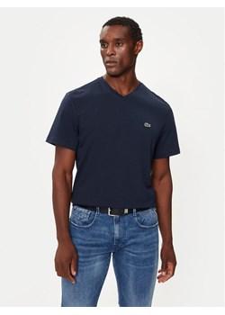 Lacoste T-Shirt TH5077 Granatowy Regular Fit ze sklepu MODIVO w kategorii T-shirty męskie - zdjęcie 182631865