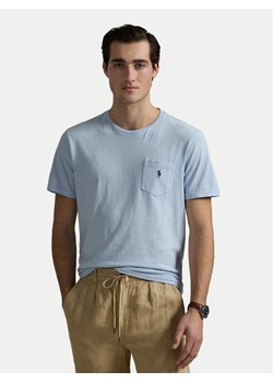 Polo Ralph Lauren T-Shirt 710964511004 Błękitny Regular Fit ze sklepu MODIVO w kategorii T-shirty męskie - zdjęcie 182631866