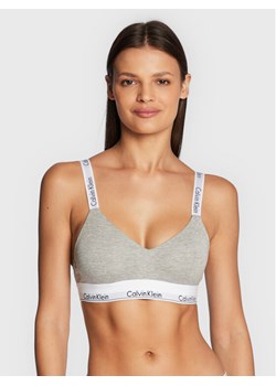 Calvin Klein Underwear Biustonosz bezfiszbinowy 000QF7059E Szary ze sklepu MODIVO w kategorii Biustonosze - zdjęcie 182631976