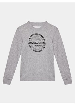 Jack&Jones Junior Bluza 12247681 Szary Standard Fit ze sklepu MODIVO w kategorii Bluzy chłopięce - zdjęcie 182631986