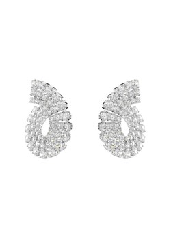 Swarovski Kolczyki Matrix 5705834 Srebrny ze sklepu MODIVO w kategorii Kolczyki - zdjęcie 182632015