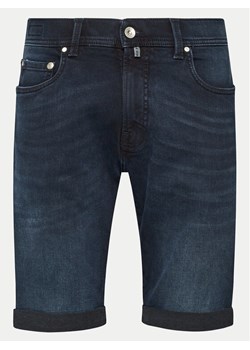 Pierre Cardin Szorty jeansowe 34520/000/8140 Granatowy Modern Fit ze sklepu MODIVO w kategorii Spodenki męskie - zdjęcie 182632017