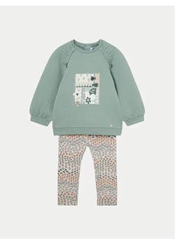 Mayoral Komplet bluza i legginsy 2710 Zielony Regular Fit ze sklepu MODIVO w kategorii Komplety niemowlęce - zdjęcie 182632075