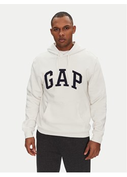 Gap Bluza 674148-02 Écru Relaxed Fit ze sklepu MODIVO w kategorii Bluzy męskie - zdjęcie 182632076