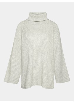 Gina Tricot Golf 20578 Szary Regular Fit ze sklepu MODIVO w kategorii Swetry damskie - zdjęcie 182632226
