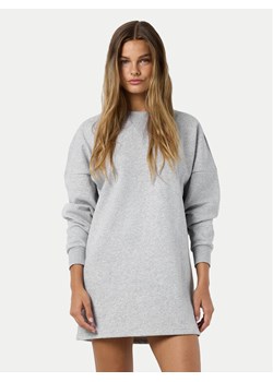 Noisy May Sukienka dzianinowa Alden 27030633 Szary Loose Fit ze sklepu MODIVO w kategorii Sukienki - zdjęcie 182632235