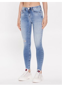 Tommy Jeans Jeansy Nora DW0DW16043 Niebieski Skinny Fit ze sklepu MODIVO w kategorii Jeansy damskie - zdjęcie 182632299
