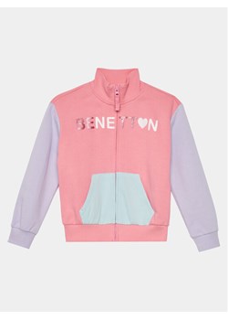 United Colors Of Benetton Bluza 3J68C503O Kolorowy Regular Fit ze sklepu MODIVO w kategorii Bluzy dziewczęce - zdjęcie 182632395