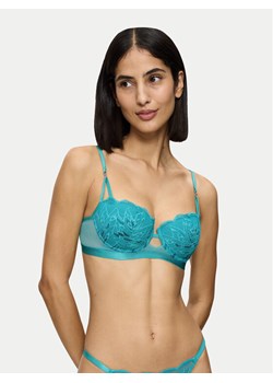 Triumph Biustonosz balkonetka Crazy Stupid Love 10222359 Niebieski ze sklepu MODIVO w kategorii Biustonosze - zdjęcie 182632405