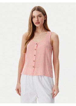 Vero Moda Top Bumpy 10325830 Czerwony Standard Fit ze sklepu MODIVO w kategorii Bluzki damskie - zdjęcie 182632417