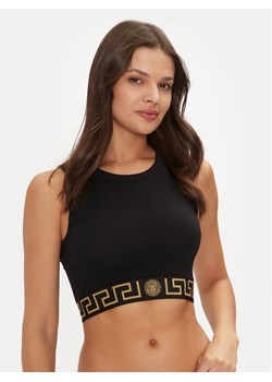 Versace Top 1008598 1A10011 Czarny Slim Fit ze sklepu MODIVO w kategorii Bluzki damskie - zdjęcie 182632515