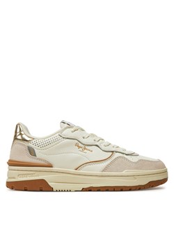 Pepe Jeans Sneakersy PLS00024 Biały ze sklepu MODIVO w kategorii Buty sportowe damskie - zdjęcie 182632539