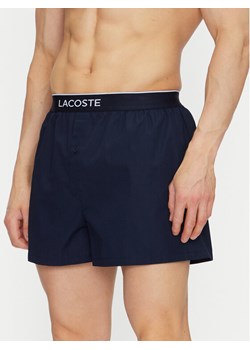 Lacoste Komplet 3 par bokserek 7H1283 Granatowy ze sklepu MODIVO w kategorii Majtki męskie - zdjęcie 182632688